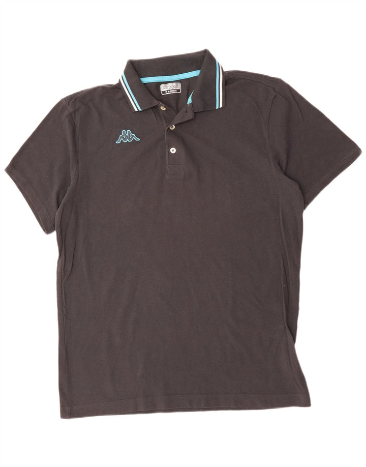 FILA Herren Poloshirt XL Grau Baumwolle