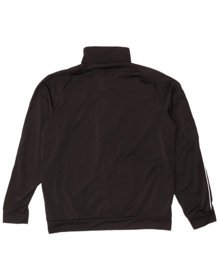 Adidas Herren Trainingsanzug Top Jacke XL Schwarz Polyester