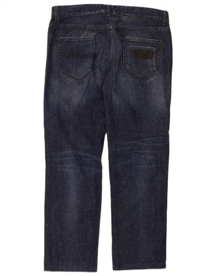 Richmond Herren Straight Jeans W38 L30 Marineblau