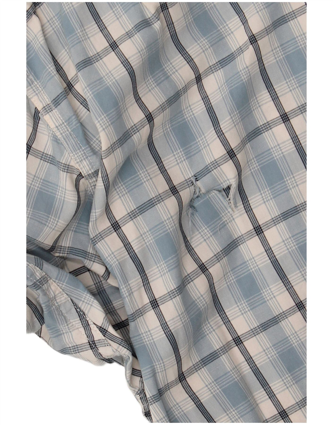 Wrangler Herrenhemd XL Blau kariert
