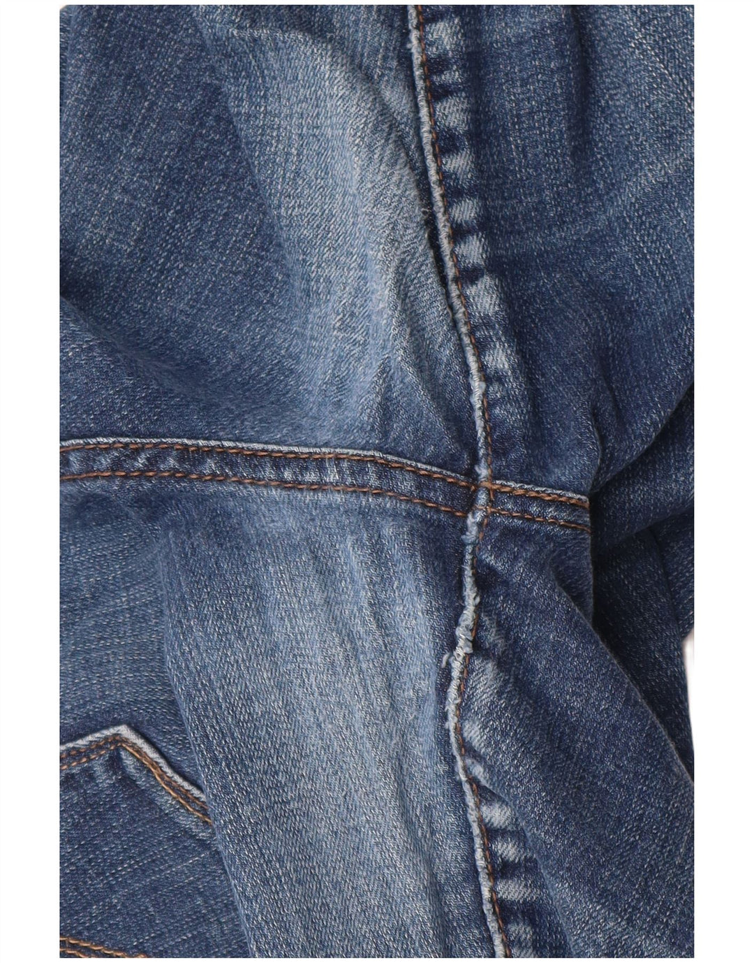 Levi's Damen 505 Straight Jeans W32 L32 Blaue Baumwolle