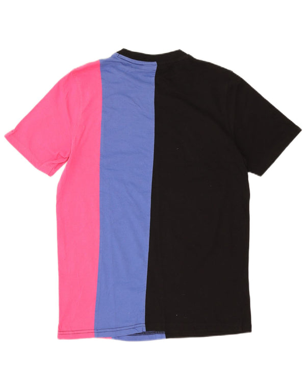 Fila Herren-T-Shirt mit Grafik, Größe S, mehrfarbig, Colourblock-Baumwolle
