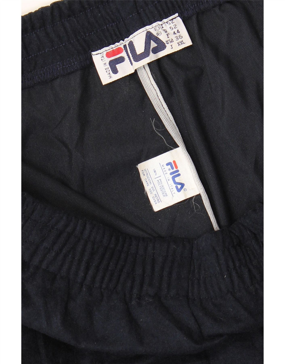 FILA Damen Trainingshose IT 52 2XL Marineblau Polyester