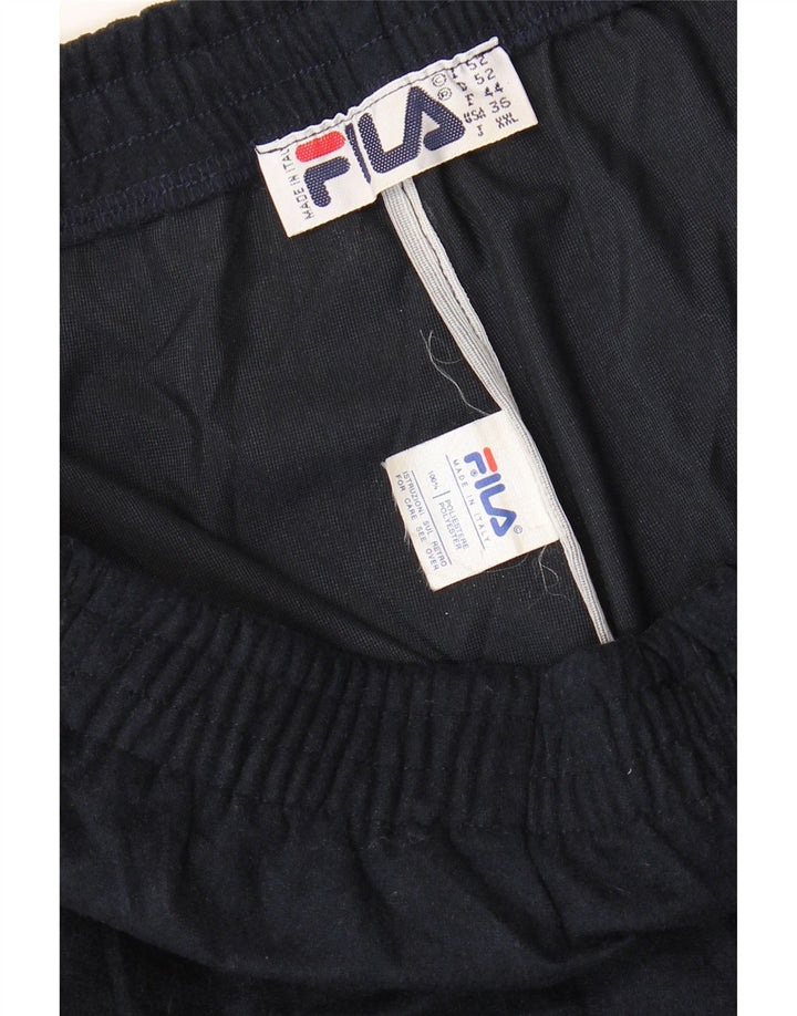 FILA Damen Trainingshose IT 52 2XL Marineblau Polyester