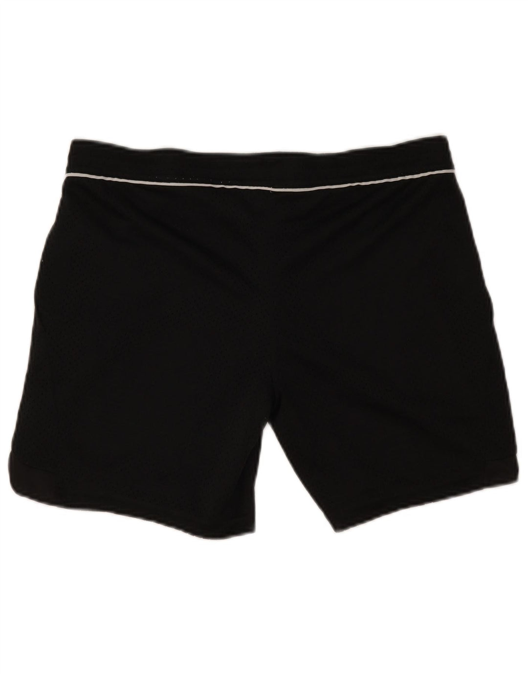Reebok Damen Sportshorts UK 8/10 Small Schwarz Polyester