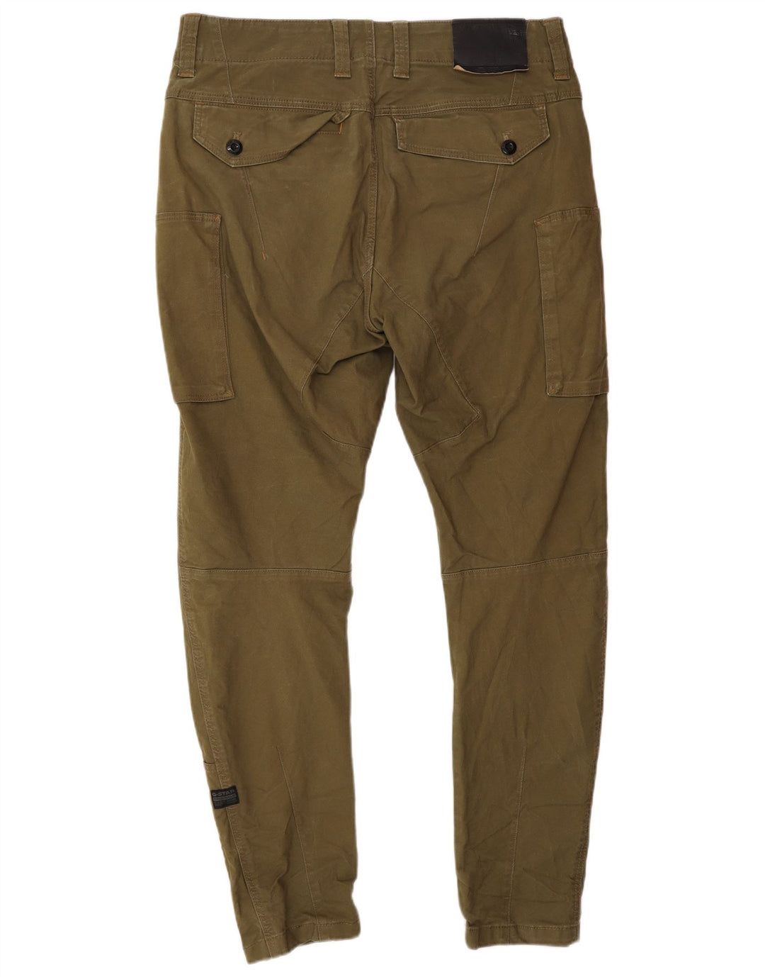 G-STAR Herren Banana Slim Cargohose W34 L30 Khaki Cotton Army