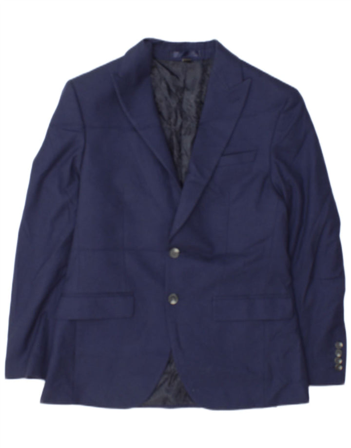 Marks & Spencer Herren-Blazer mit 2 Knöpfen, UK 38/40, mittleres Marineblau