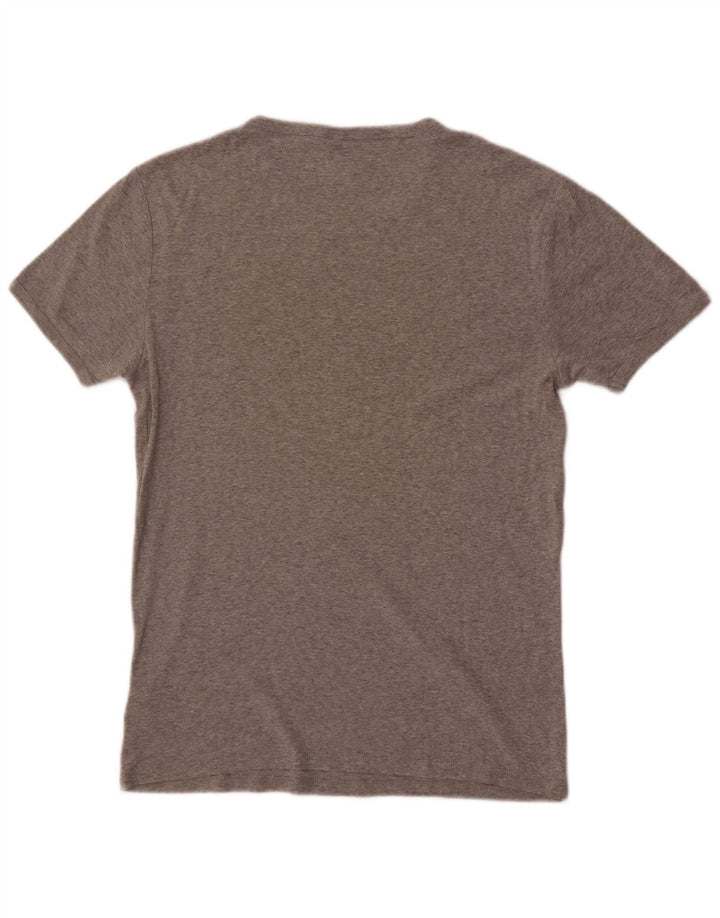 G-Star Herren T-Shirt-Oberteil, groß, grau gefleckte Baumwolle
