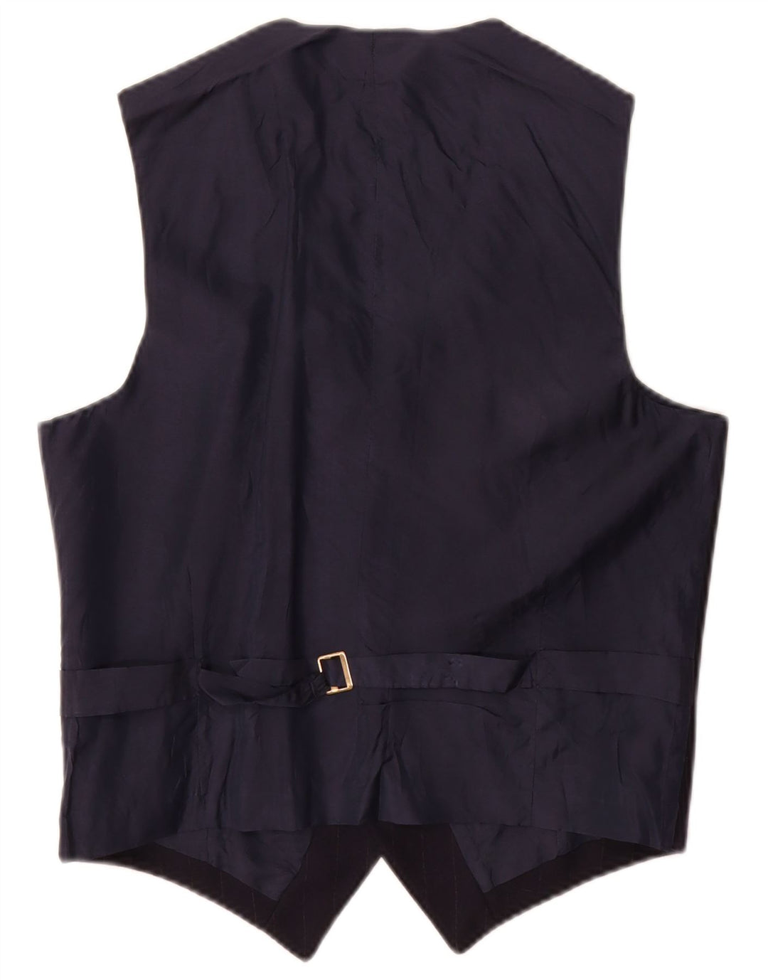 Vintage Herren Weste klein marineblau gestreift