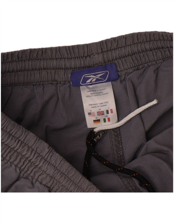 Reebok Herren Sportshorts Mittelgraues Nylon