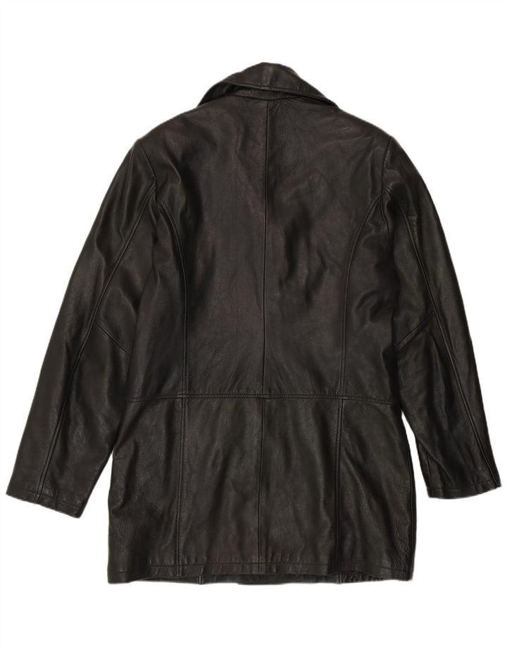 ENJOY Damen Lederjacke UK 18 XL Schwarz