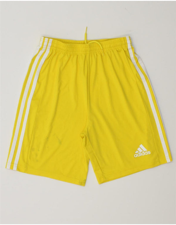 Adidas Aeroready Sportshorts für Jungen, 15–16 Jahre, gelbes Polyester