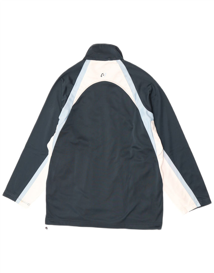 Lotto Herren-Trainingsanzug, groß, marineblau, Farbblock-Polyester