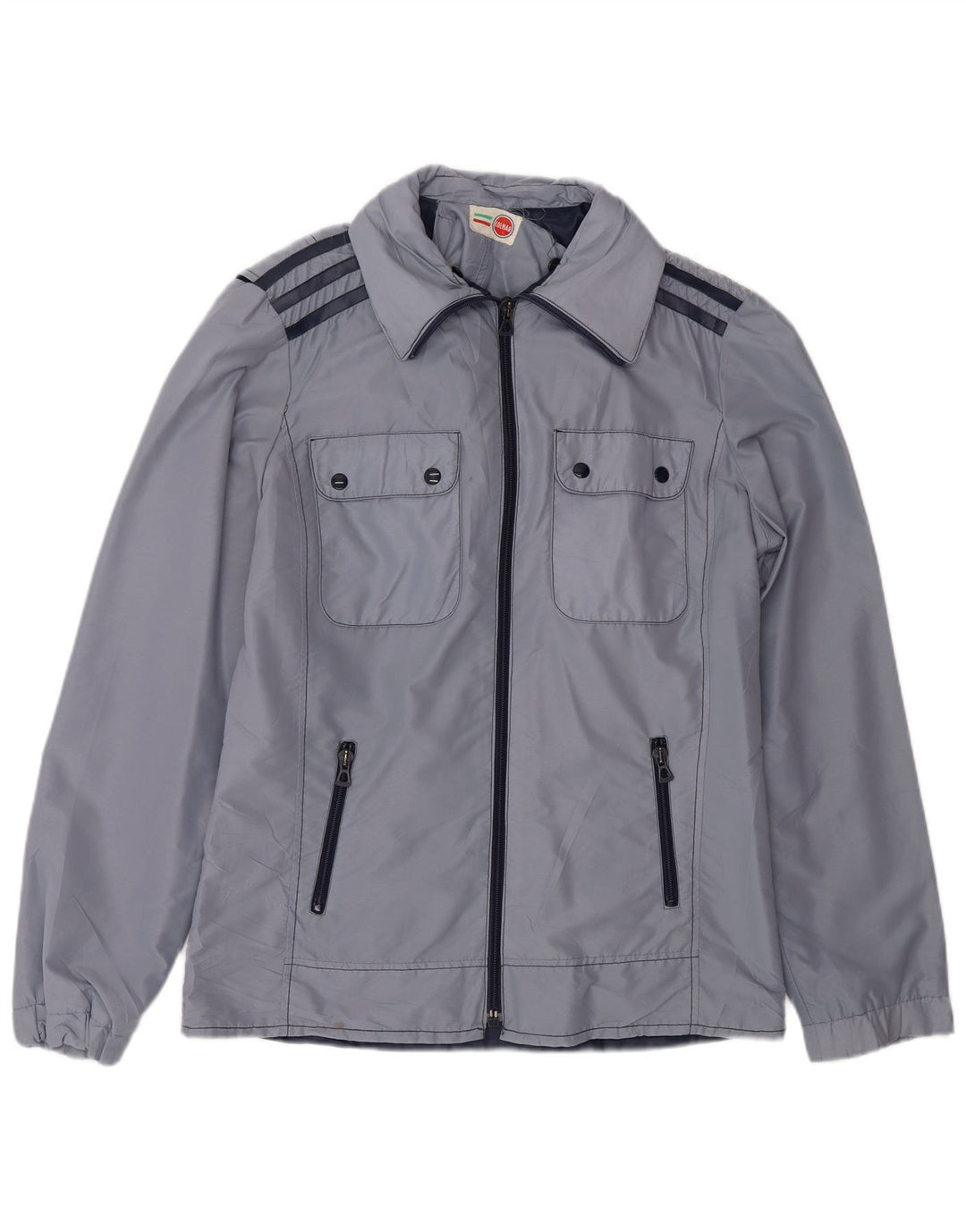 Colmar Herren-Utility-Jacke UK 38 Mittelblaues Polyamid