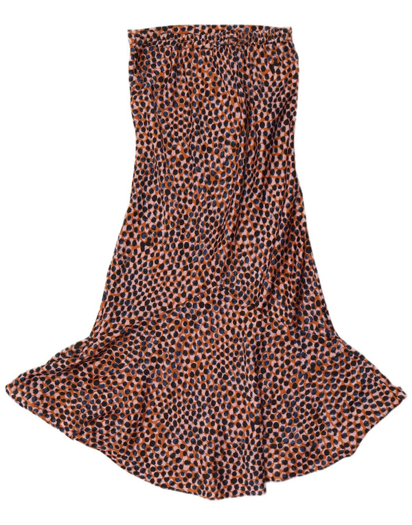 Topshop Damen Meerjungfrauenrock UK 6 XS W26 Mehrfarbiger Tierdruck