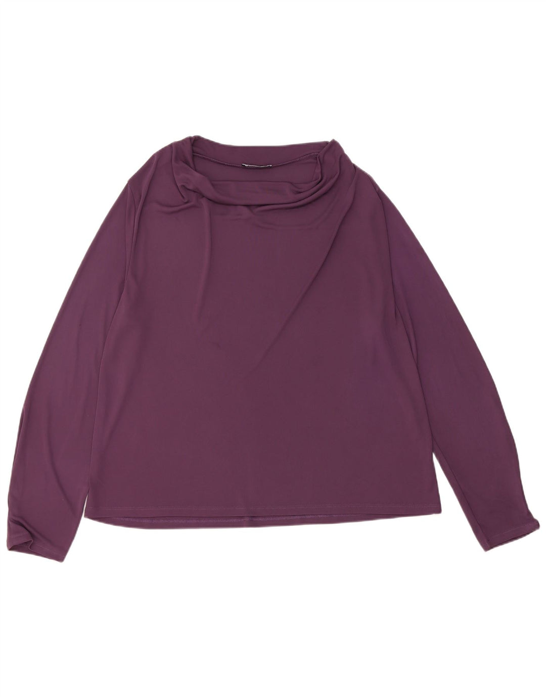 Zara Damen Regular Top Langarm UK 18 XL Lila