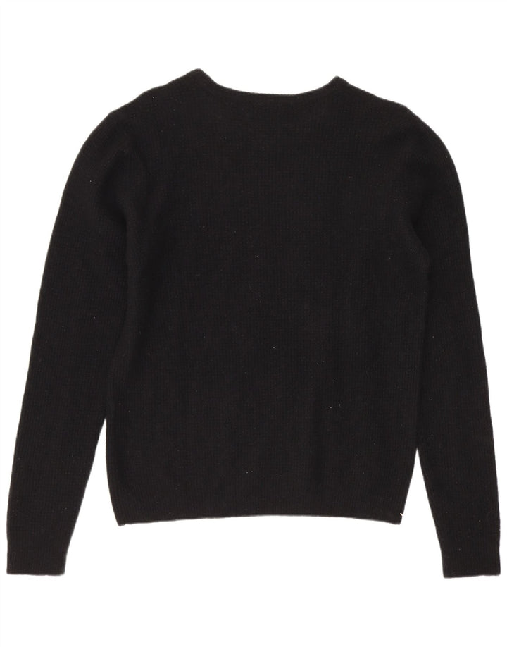 Gas Herren-Pullover mit Rundhalsausschnitt, mittelgroß, Schwarz