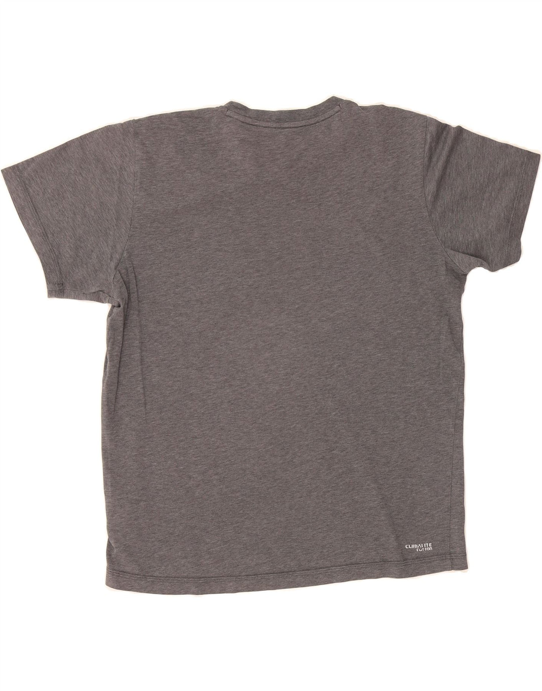 ADIDAS Mens Graphic T-Shirt Top Medium Grey Cotton Vintage Adidas and Second-Hand Adidas from Messina Hembry 