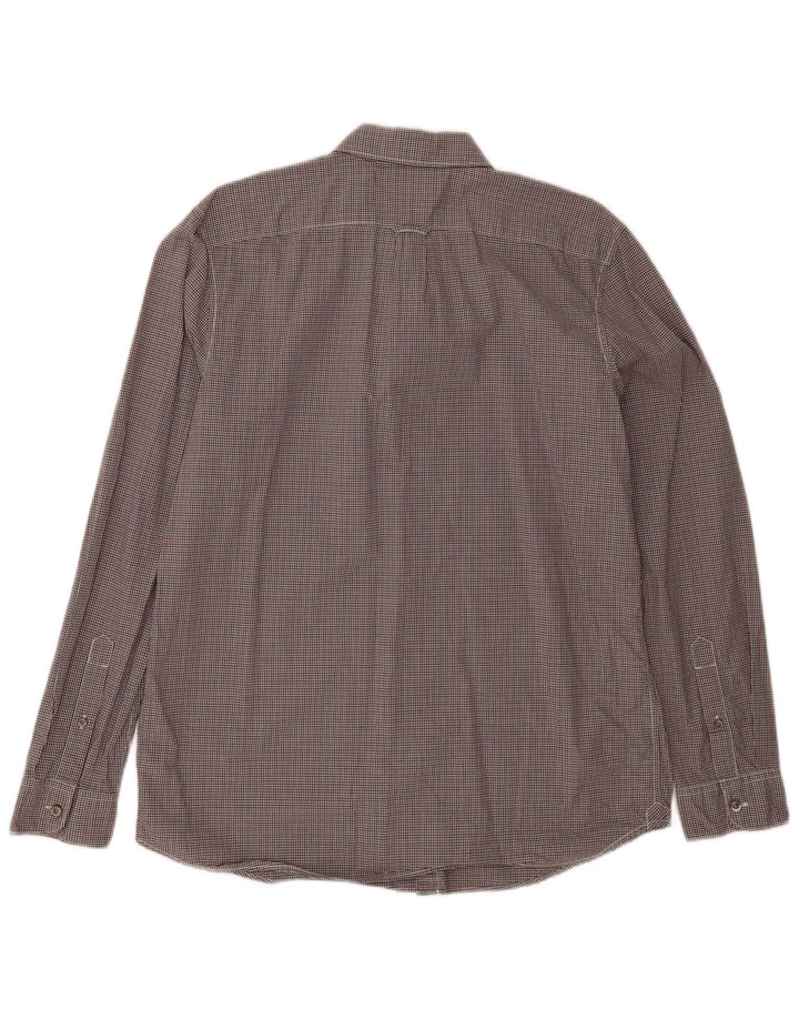 Timberland Herren-Hemd mit normaler Passform, groß, mehrfarbig, Gingham-Baumwolle