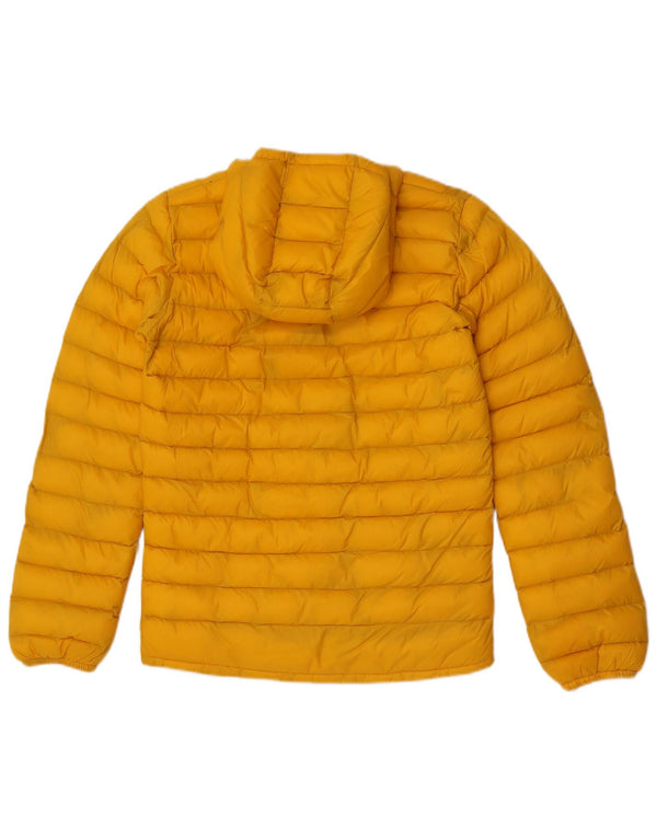 Mountain Warehouse Wattierte Jungenjacke mit Kapuze, 12–13 Jahre, gelbes Nylon