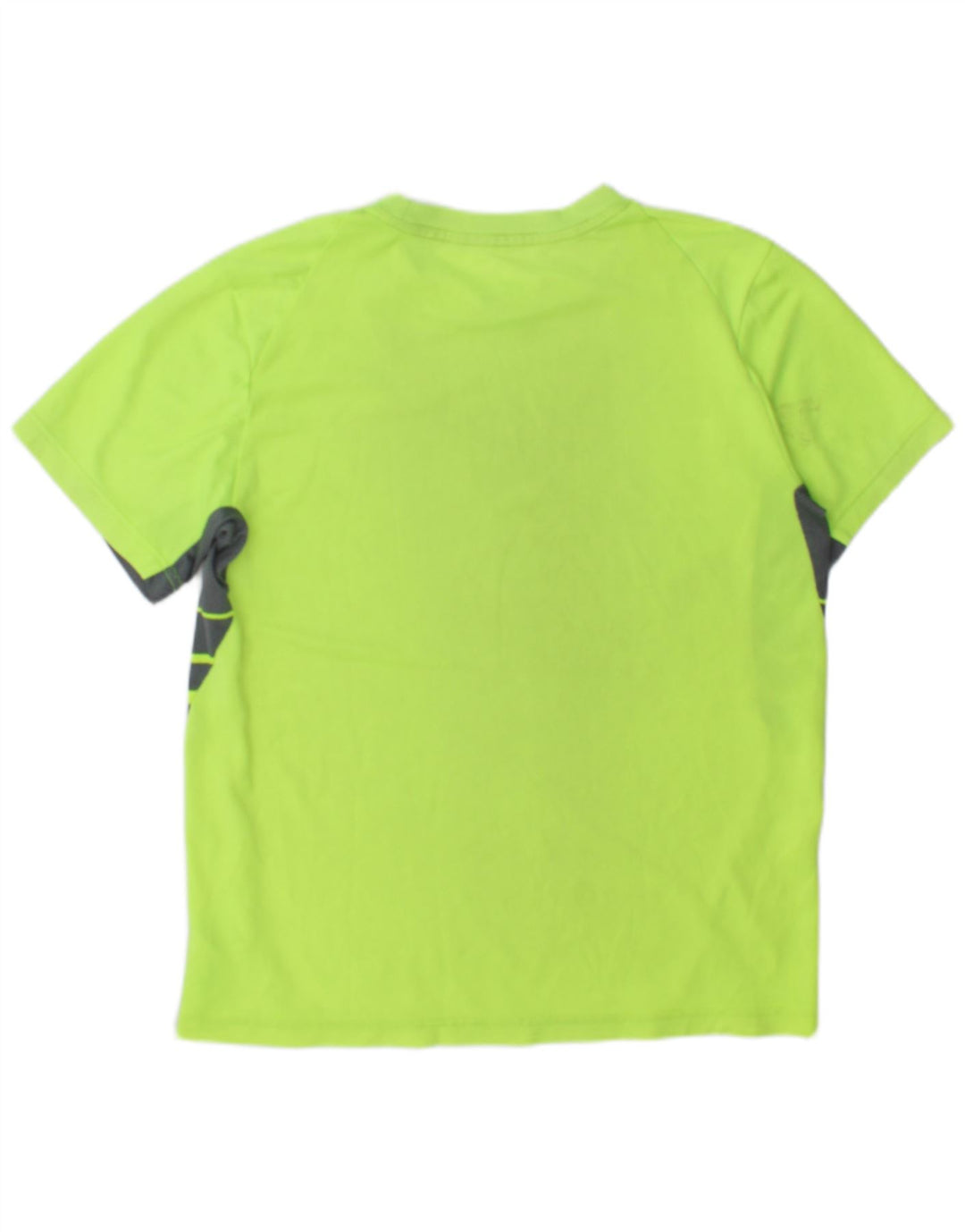 Nike Herren Dri Fit T-Shirt-Oberteil Mittelgrünes Farbblock-Polyester