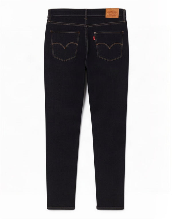 Levi's Damen 721 High Rise Skinny Jeans W30 L28 Marineblaues Lycra