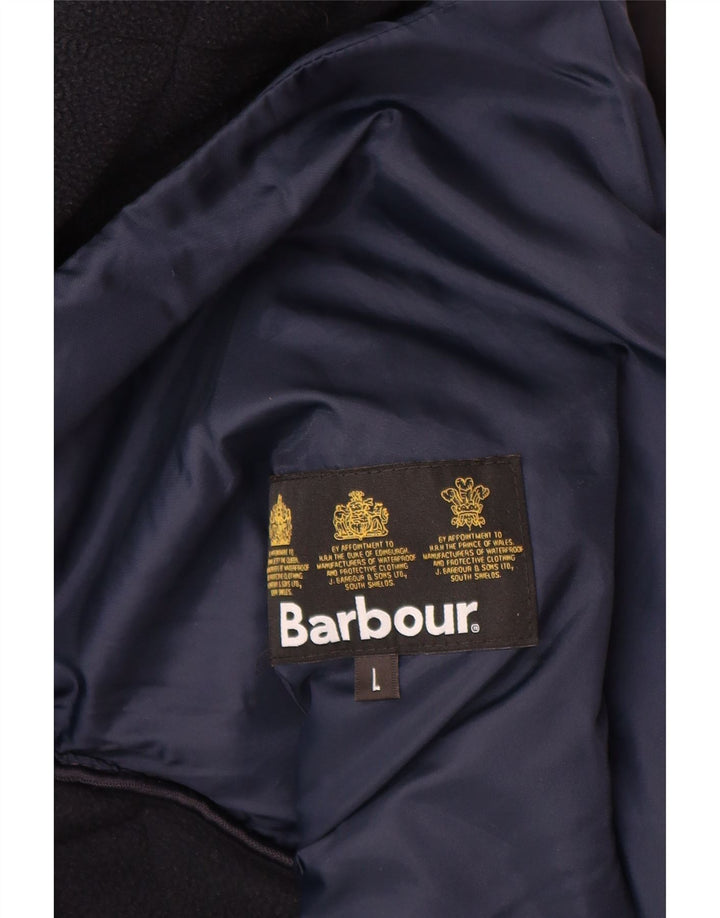 Barbour Herren Steppjacke UK 40 Large Marineblau