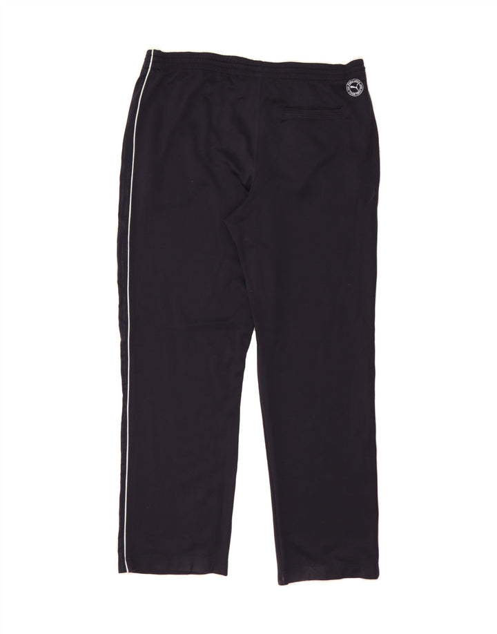 PUMA Mens Tracksuit Trousers Large Navy Blue Polyester Vintage Puma and Second-Hand Puma from Messina Hembry 