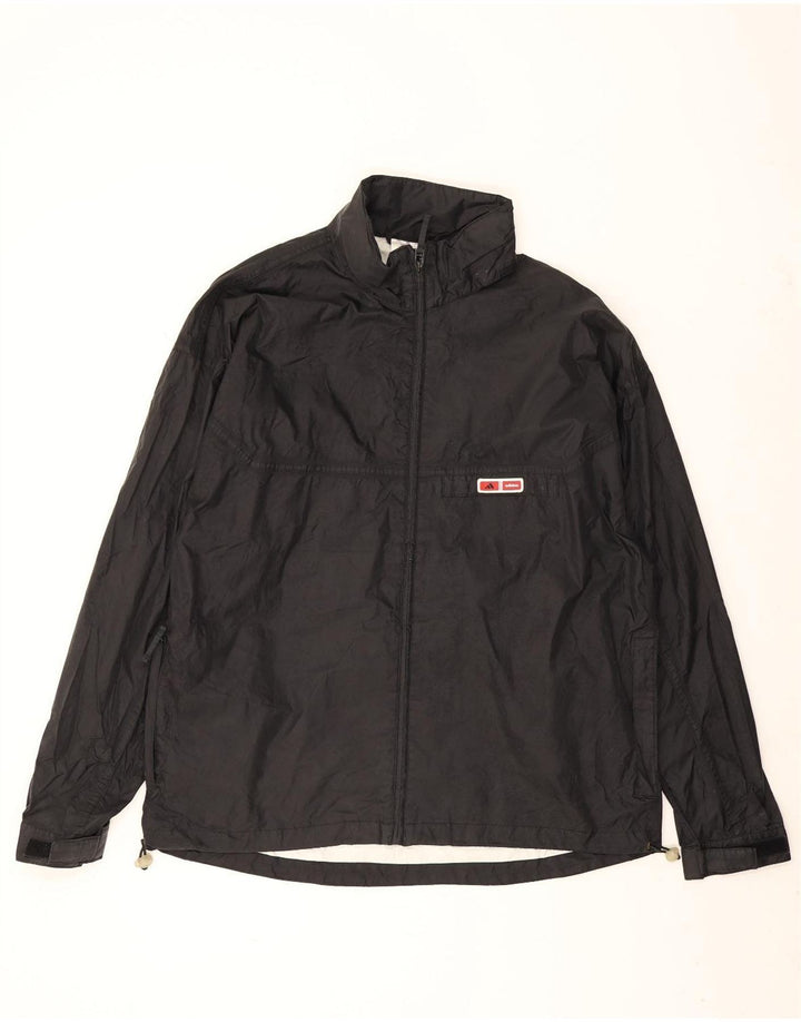 Adidas Herren Graphic Regenjacke UK 42/44 Large Schwarz