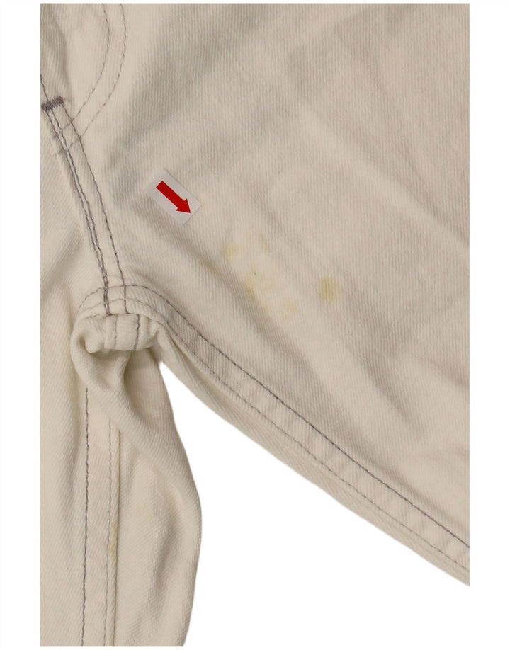 LEVI'S Herren 511 Slim Jeans W31 L34 Off White Cotton