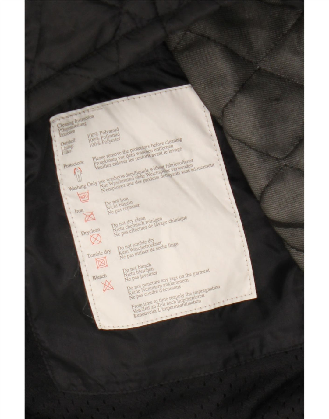 IXS Herren Racer Jacke UK 42 XL Schwarz Polyamid