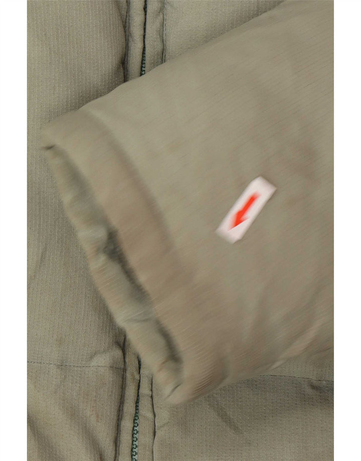 The North Face Herren Wattierte Jacke UK 44 2XL Grün Polyamid