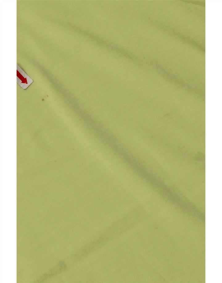 CHAMPION Herren Grafik T-Shirt Top 2XL Grüne Baumwolle