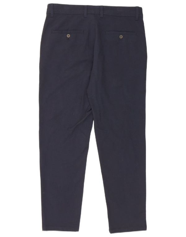 Zara Slim Chino-Hose für Herren, EU 40, M, W31, L27, Marineblau