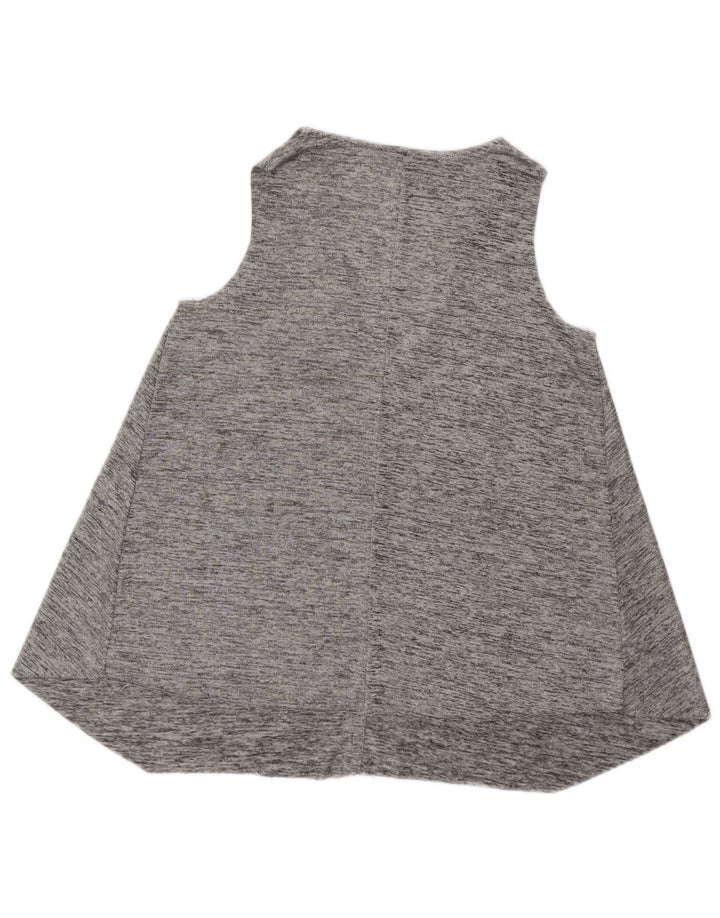 Zara Damen-Trägershirt UK 12 Mittelgrau meliert
