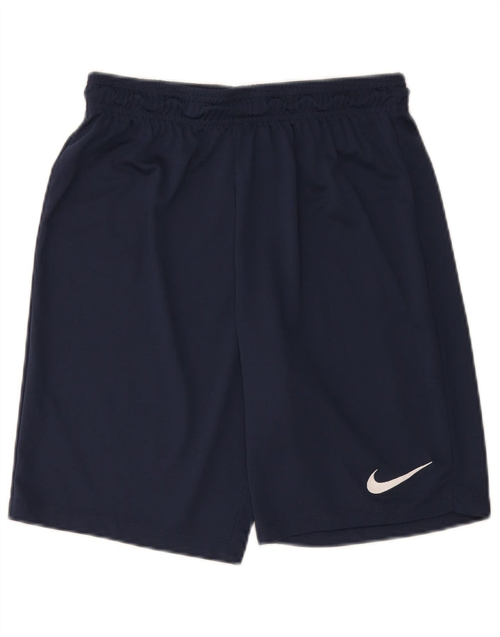 Nike Herren-Sportshorts, Größe S, Marineblau, Polyester