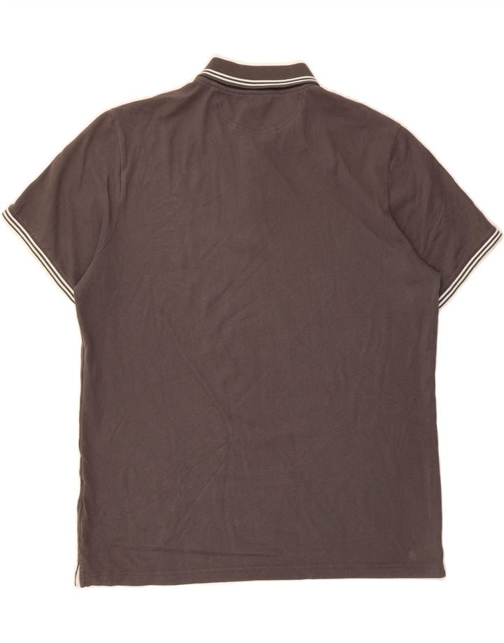 CHAMPION Mens Easy Fit Polo Shirt 2XL Grey Vintage Champion and Second-Hand Champion from Messina Hembry 
