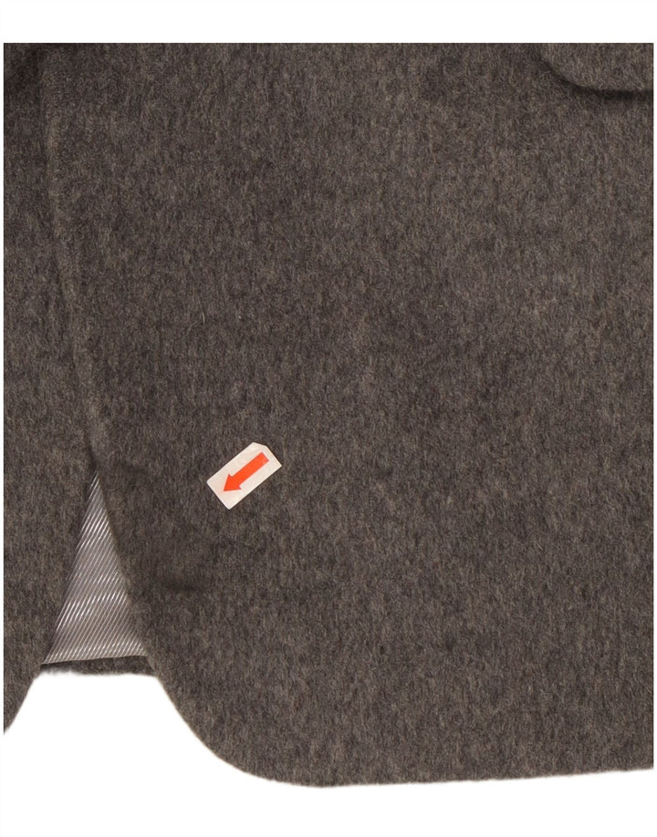 LANIFICIO DEL CASENTINO Herren-Blazer mit 3 Knöpfen, UK 38, Mittelgrau