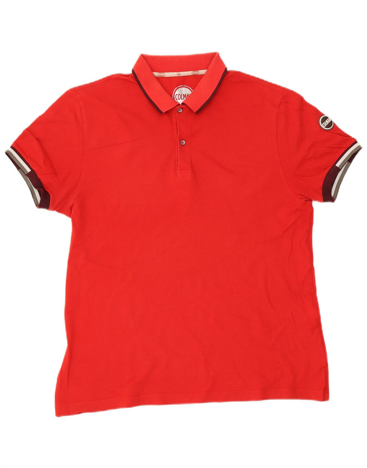 Colmar Herren Poloshirt 2XL Rote Baumwolle
