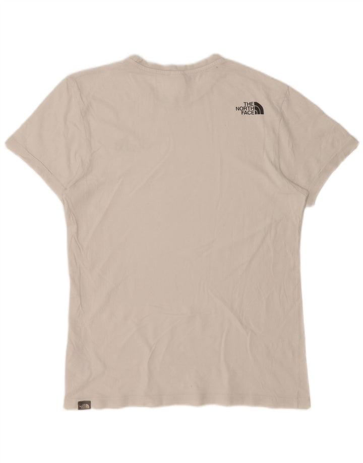 The North Face Herren T-Shirt Top Small aus weißer Baumwolle
