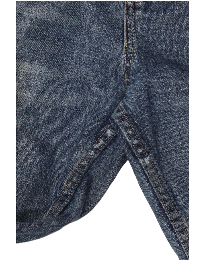 Zara Damen Tapered Jeans EU 40 Medium W30 L28 Blaue Baumwolle
