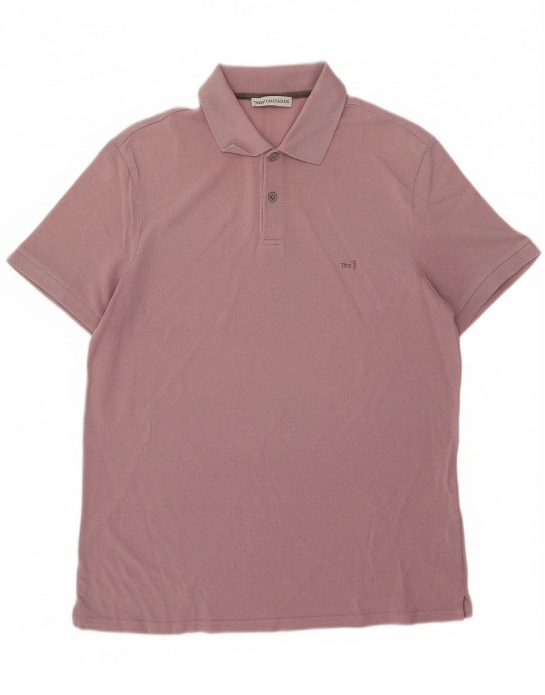 Trussardi Herren Poloshirt 2XL Rosa Baumwolle