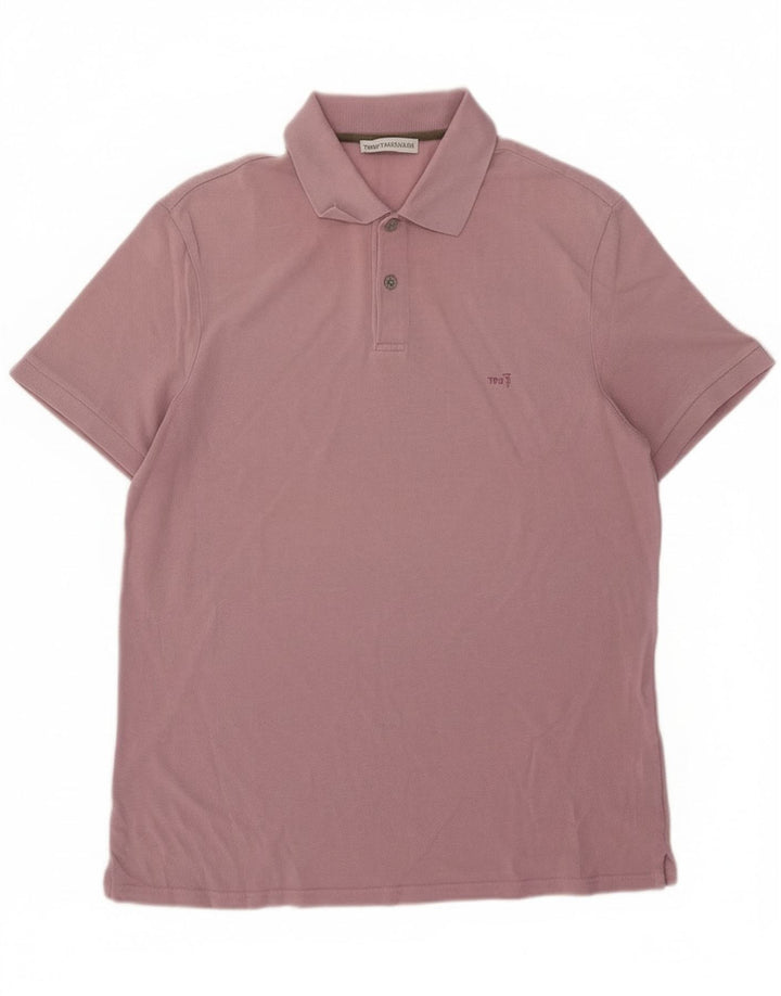 Trussardi Herren Poloshirt 2XL Rosa Baumwolle