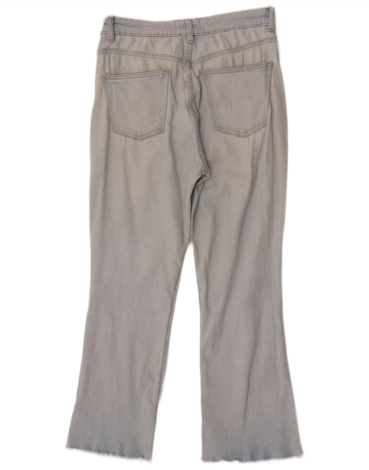 Zara Damen Bootcut Jeans EU 38 Small W28 L26 Blaue Baumwolle