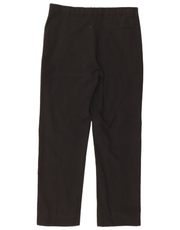 Marks & Spencer Gerade Chino-Hose für Jungen, 15–16 Jahre, W32, L28, Schwarz