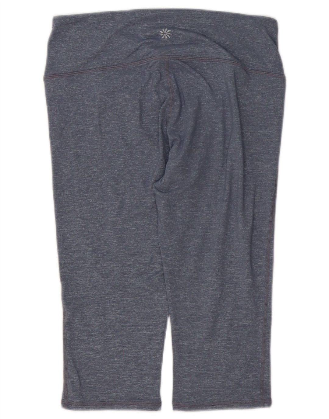 ATHLETA Womens Capri Leggings UK 10 Small Blue Flecked Nylon