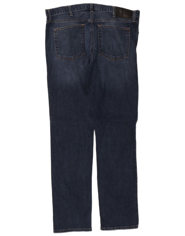 Eddie Bauer Herren Slim Jeans W36 L32 Marineblau Baumwolle
