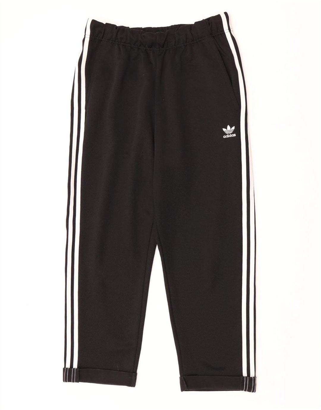 Adidas Damen Trainingshose UK 12 Medium Schwarz Polyester