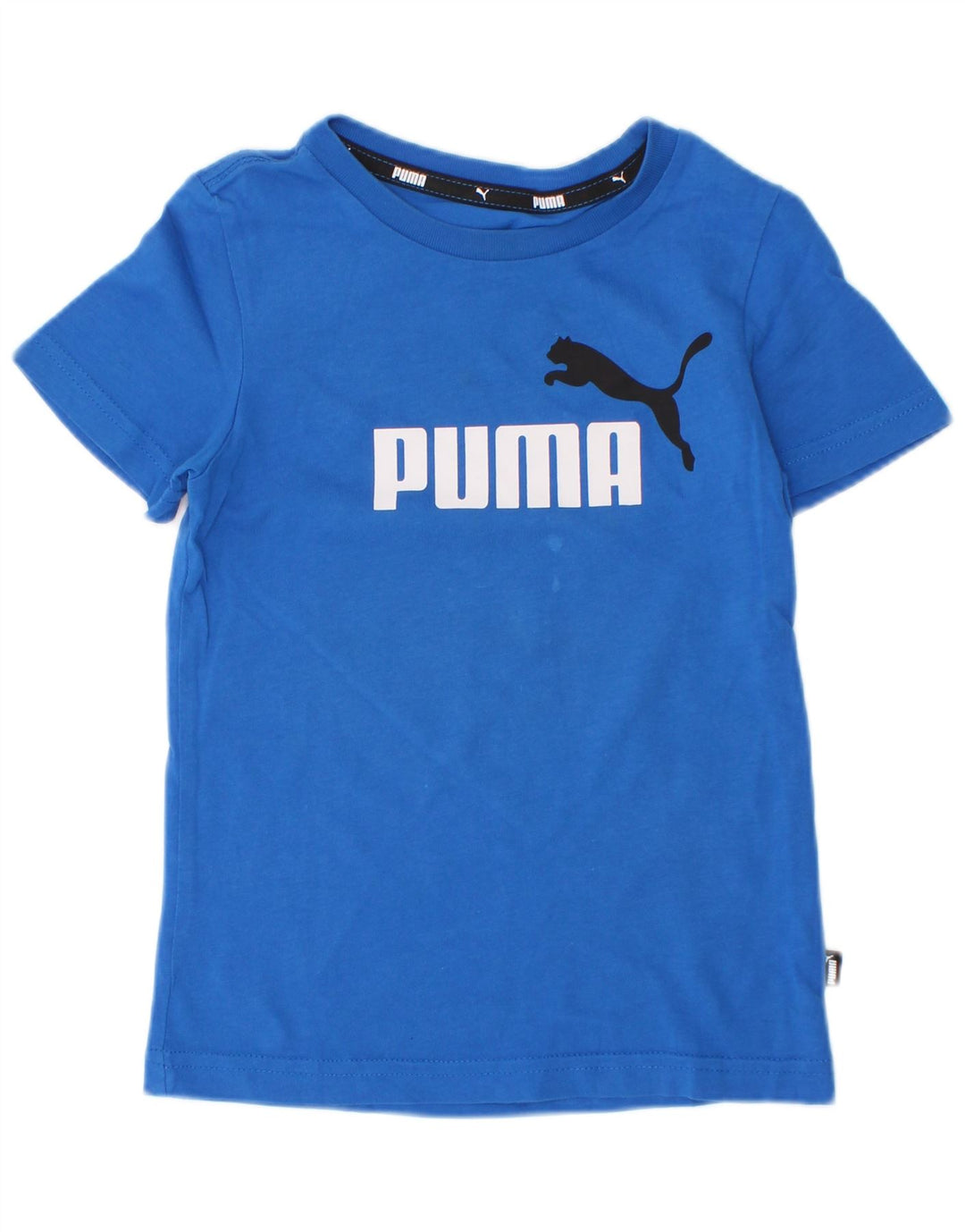 Puma Jungen Grafik T-Shirt Top 3-4 Jahre Blau