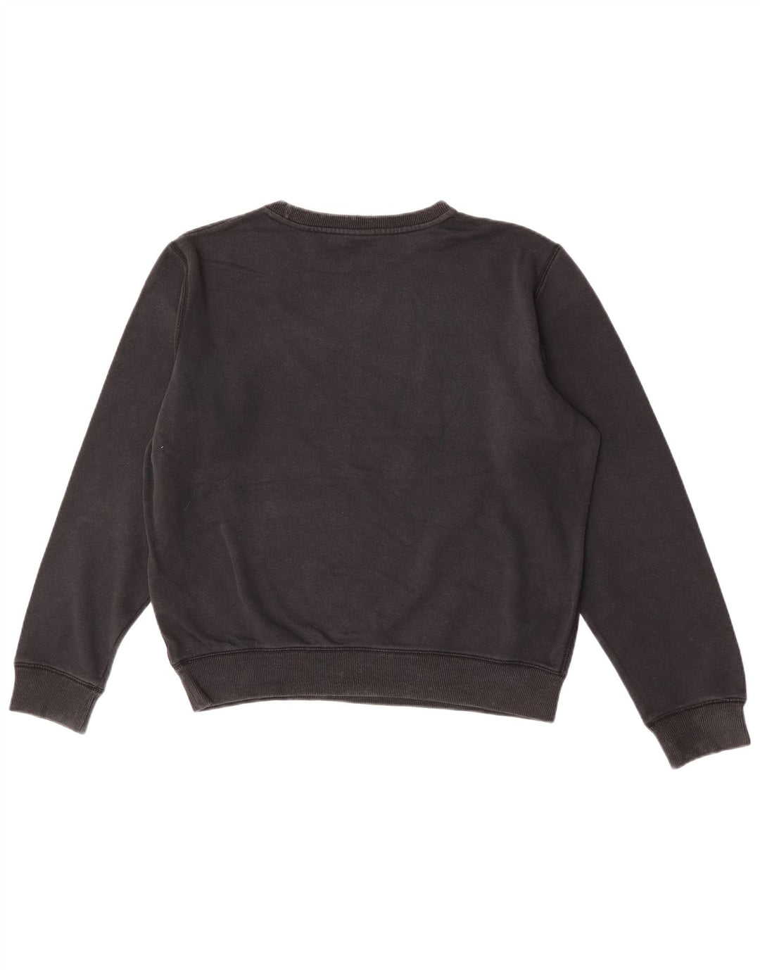Nike Herren-Sweatshirt mit Swoosh-Grafik, mittlere schwarze Baumwolle